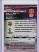 2022-23 Stadium Club Chrome UEFA CC Pedri Refractor