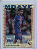 2024-25 Topps Chrome UEFA Club Comps Ibrahim Mbaye Wave