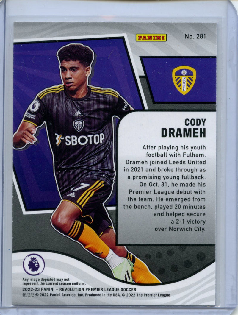 2022-23 Panini Revolution Premier League Cody Drameh