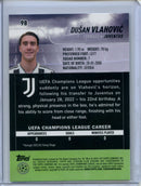 2021-22 Topps Stadium Club Chrome UEFA Champions League Dusan Vlahovic