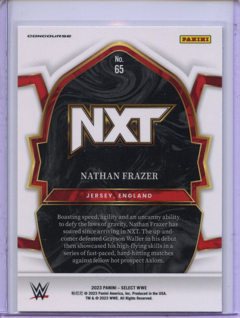 2023 Panini Select WWE Nathan Frazer Concourse