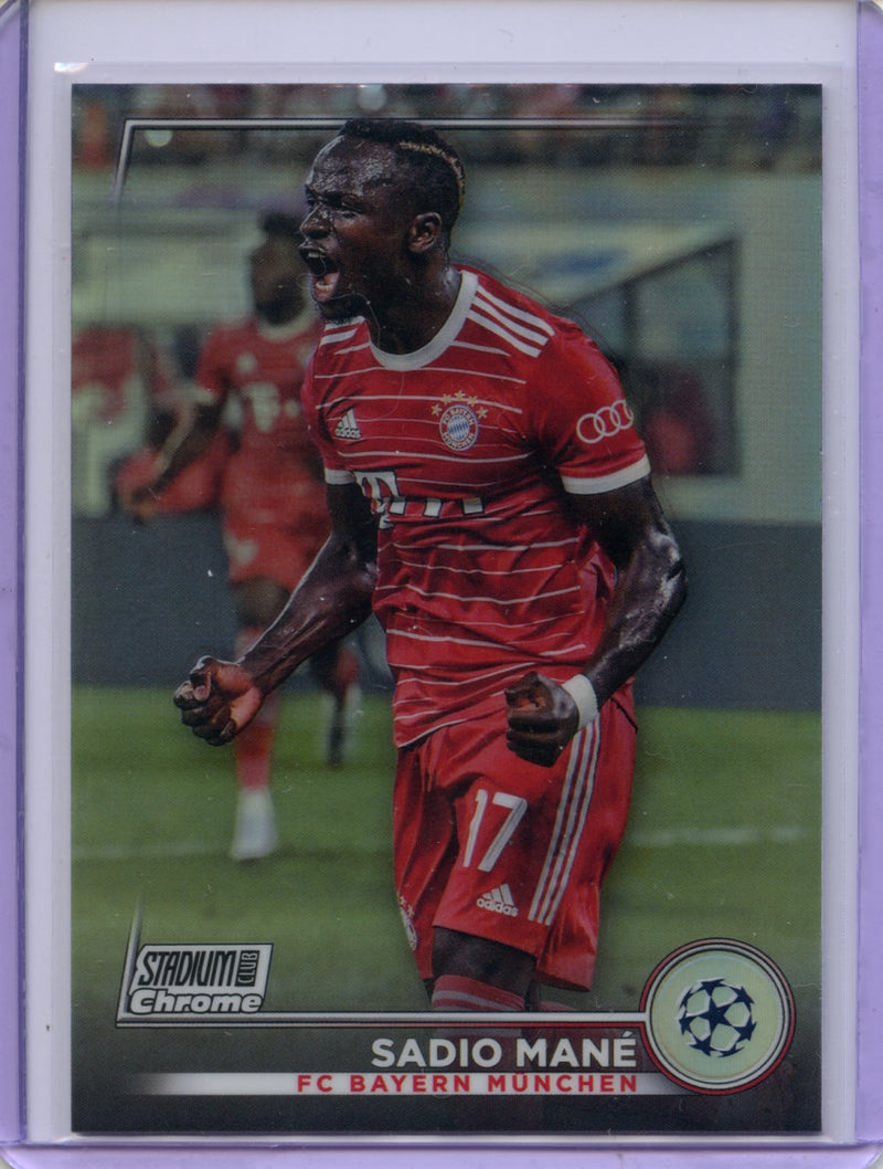 2022-23 Topps Stadium Club Chrome UEFA Club Competitions Sadio Mane Refractor