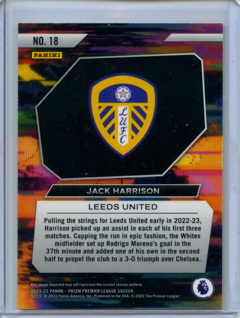 2022-23 Panini Prizm Premier League Jack Harrison Instant Impact