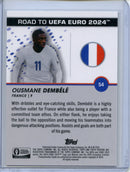 2023-24 Topps Pristine Road To Euro Ousmane Dembele