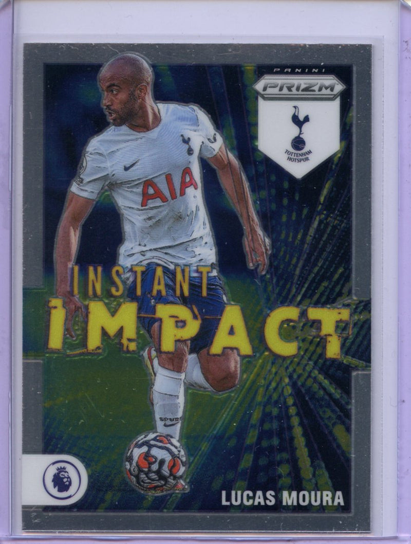 2021-22 Panini Prizm Premier League Lucas Moura Instant Impact