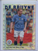 2024-25 Topps Chrome UEFA Club Comps Kevin De Bruyne Wave