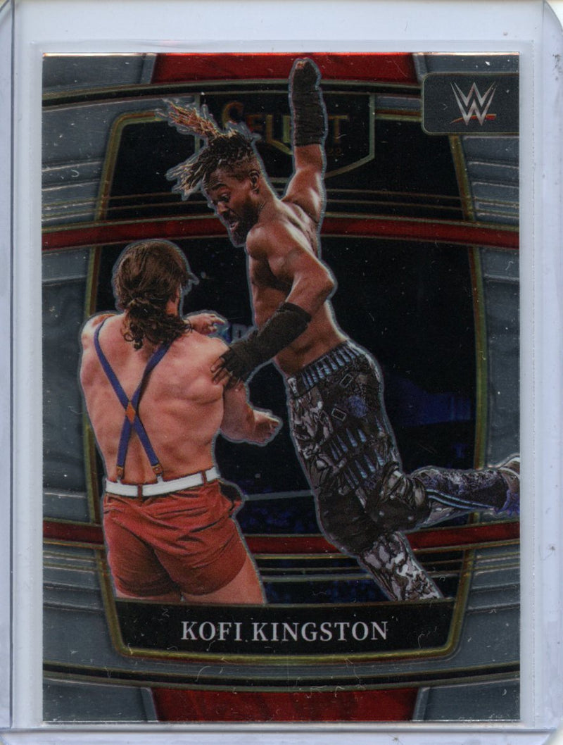 2022 Panini Select WWE Kofi Kingston Concourse