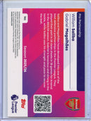 2025-26 Topps Premier League William Saliba/Gabriel Magalhaes Pro Partnerships