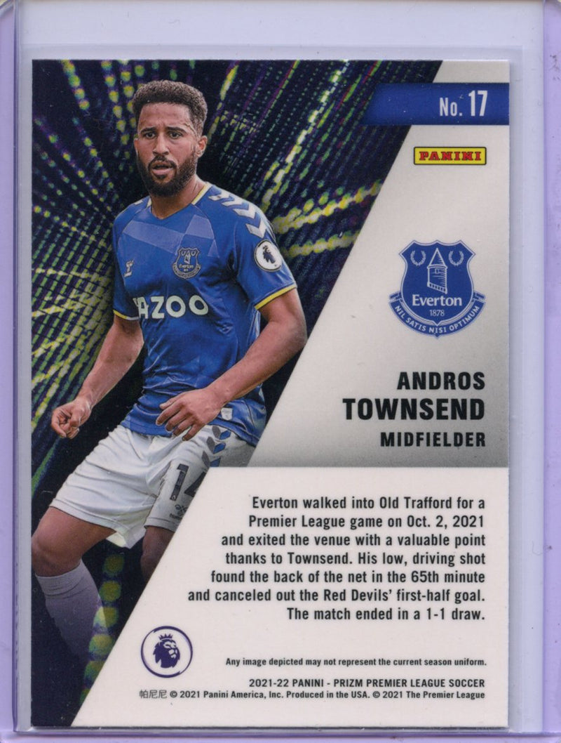 2021-22 Panini Prizm Premier League Andros Townsend Instant Impact