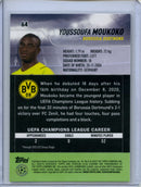 2021-22 Topps Stadium Club Chrome UEFA Champions League Youssoufa Moukoko