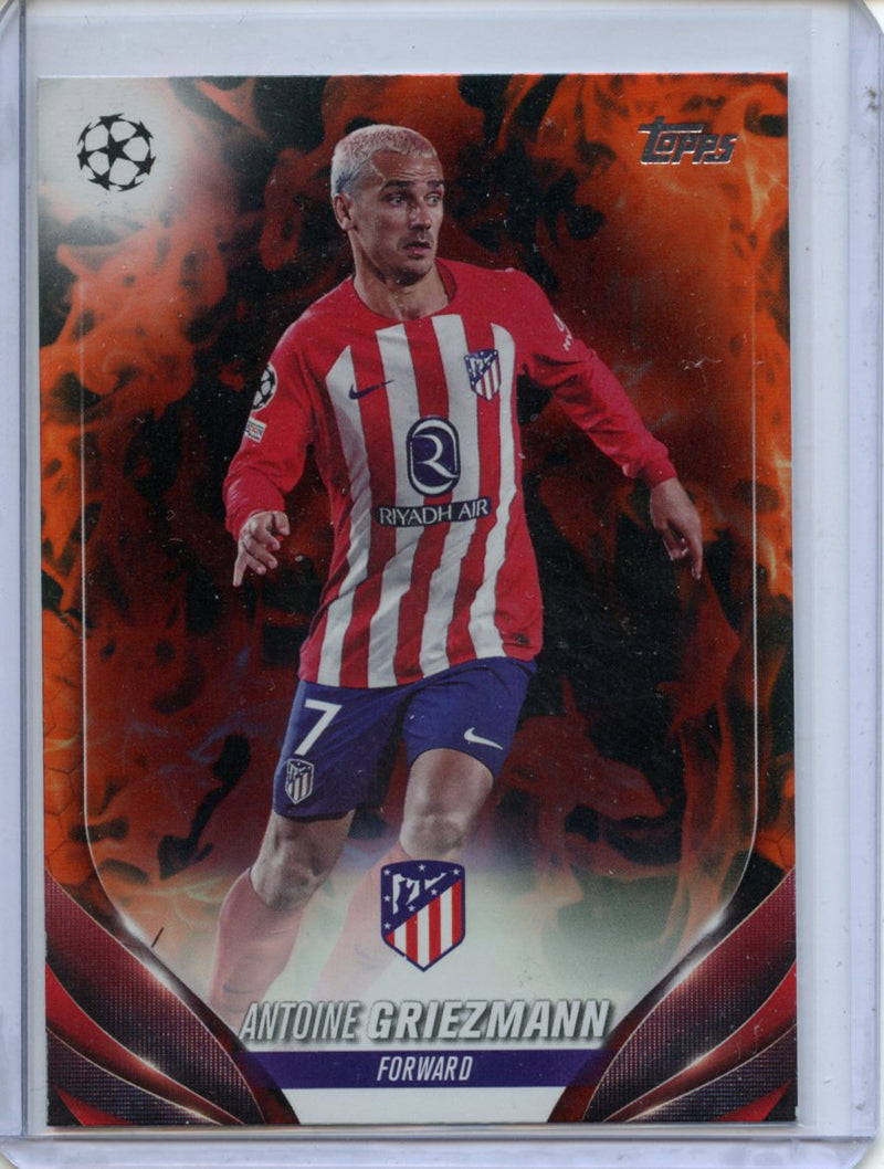 2023-24 Topps UEFA CC Antoine Griezmann Inferno Foil