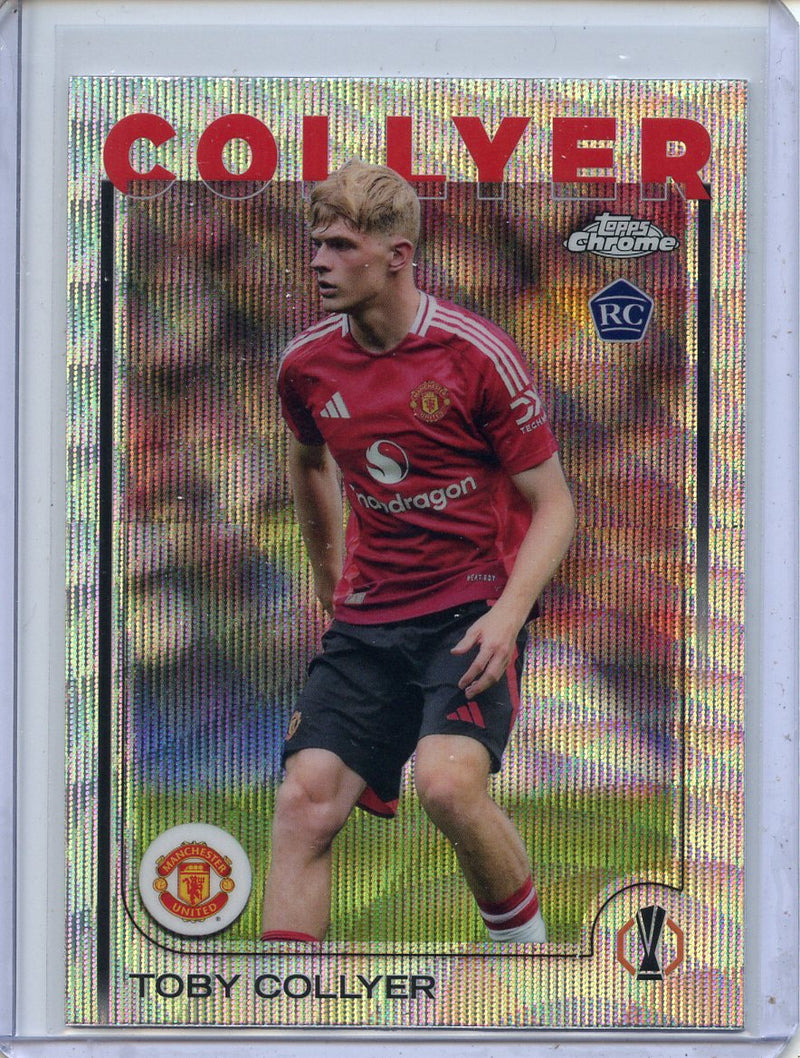 2024-25 Topps Chrome UEFA Club Comps Toby Collyer Wave