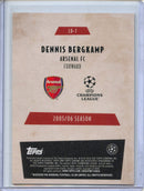 2025-26 Topps Chrome UEFA Club Comps Dennis Bergkamp Last Dance