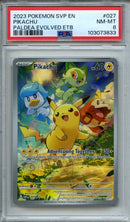 2023 Pokemon Scarlet & Violet Paldea Evoled ETB Pikachu SVP027 PSA 8