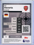 2025-26 Topps Premier League Kai Havertz Pro Precision