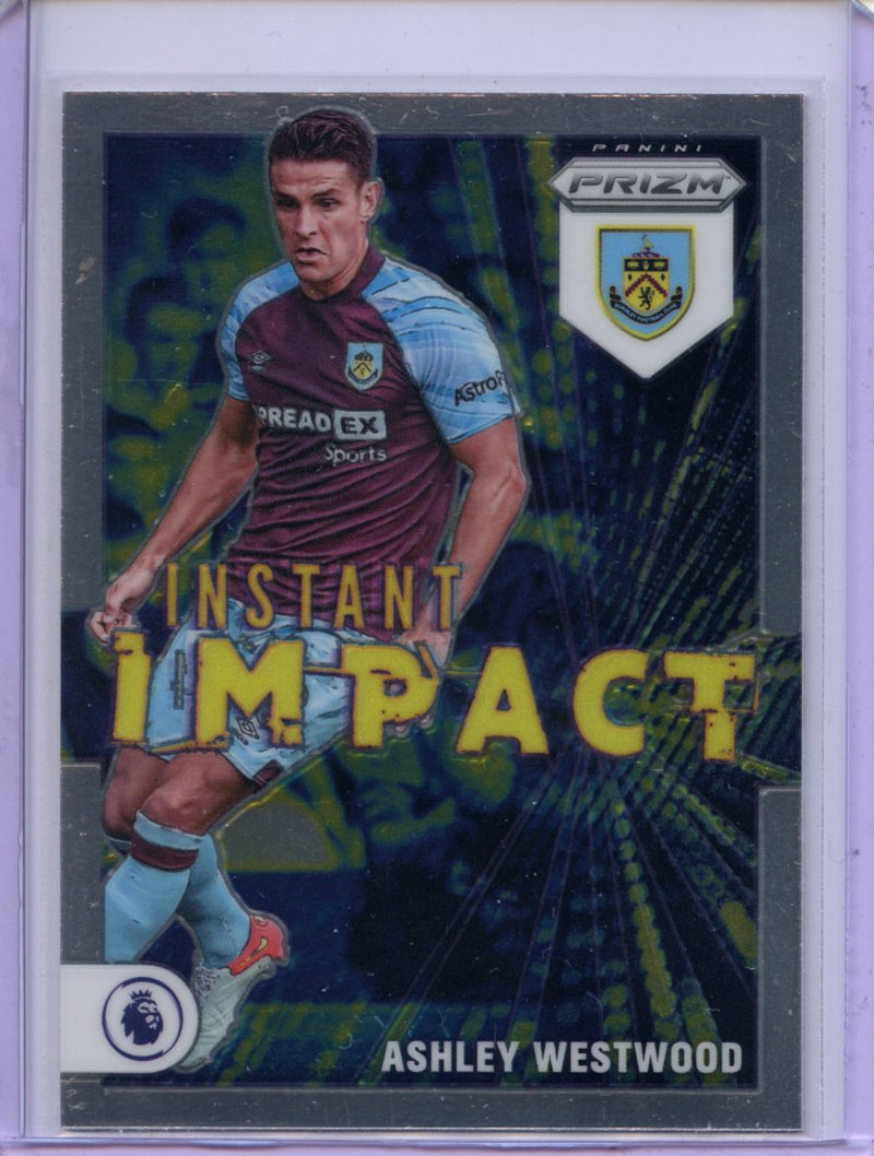 2021-22 Panini Prizm Premier League Ashley Westwood Instant Impact