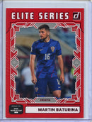 2025-26 Donruss Road to FIFA World Cup Martin Baturina Elite Series Red