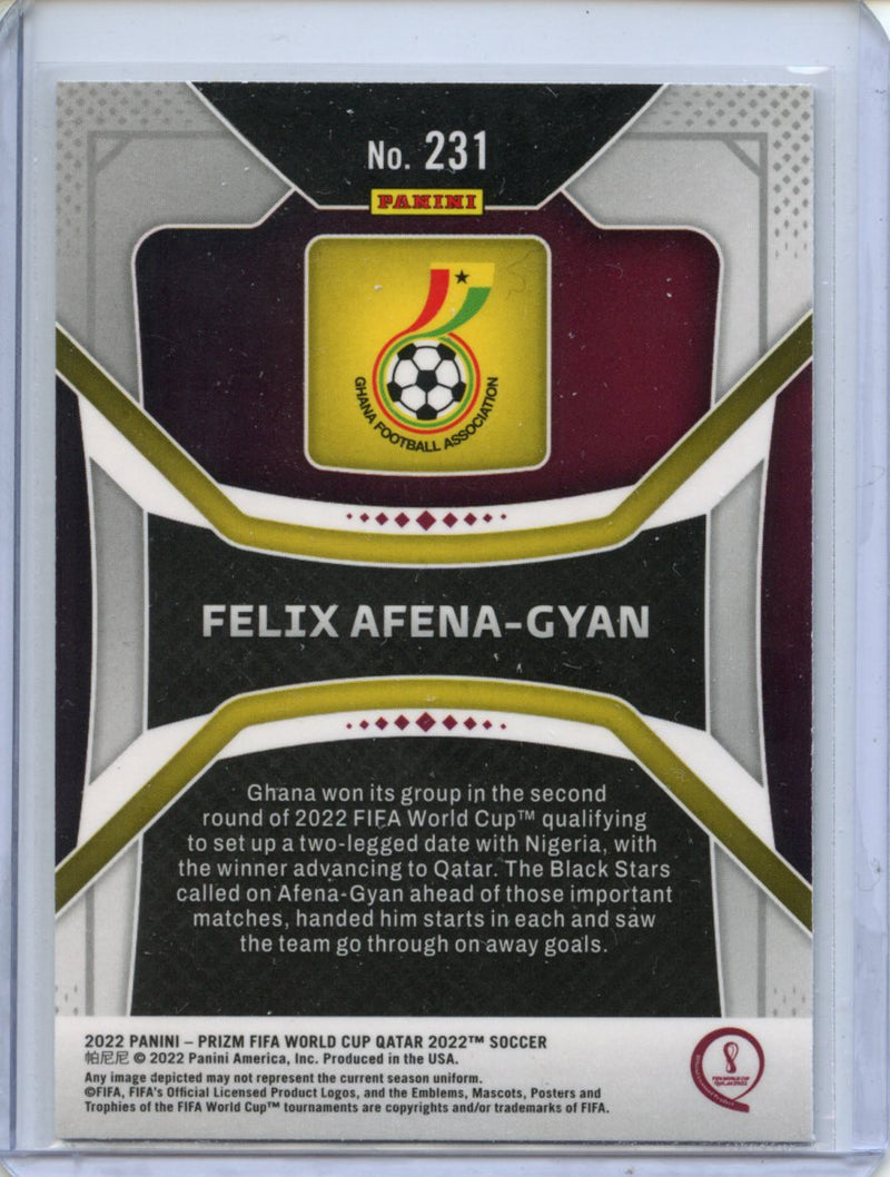 2022 Panini Prizm FIFA World Cup Qatar Felix Afena-Gyan