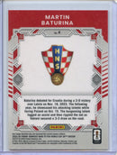 2025-26 Donruss Road to FIFA World Cup Martin Baturina Elite Series Red