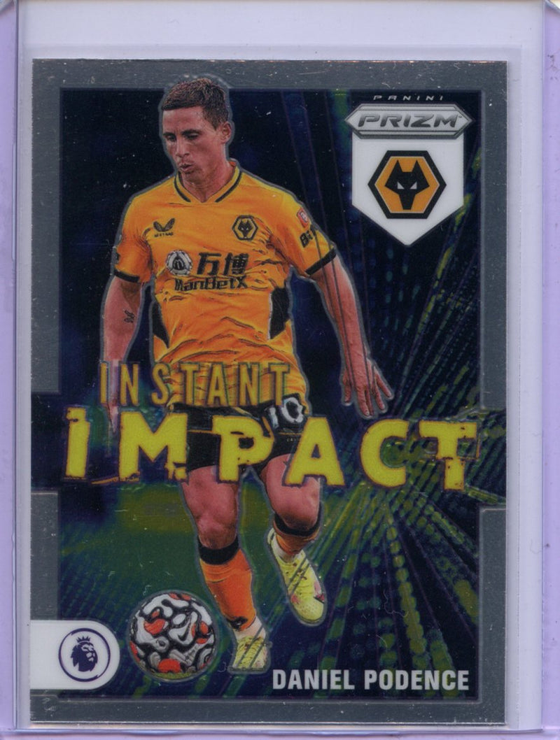 2021-22 Panini Prizm Premier League Daniel Podence Instant Impact