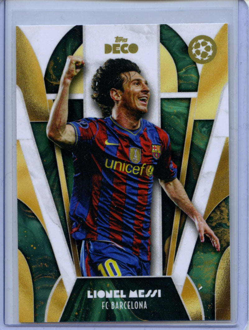 2024-25 Topps UEFA Deco Lionel Messi Joueur Emblematique
