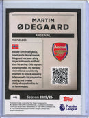2025-26 Topps Premier League Martin Odegaard Headlines