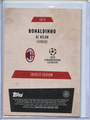 2025-26 Topps Chrome UEFA Club Comps Ronaldinho Last Dance