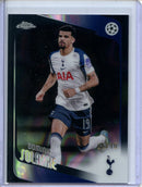 2025-26 Topps Chrome UEFA Club Comps Dominic Solanke Black Lava 4/10