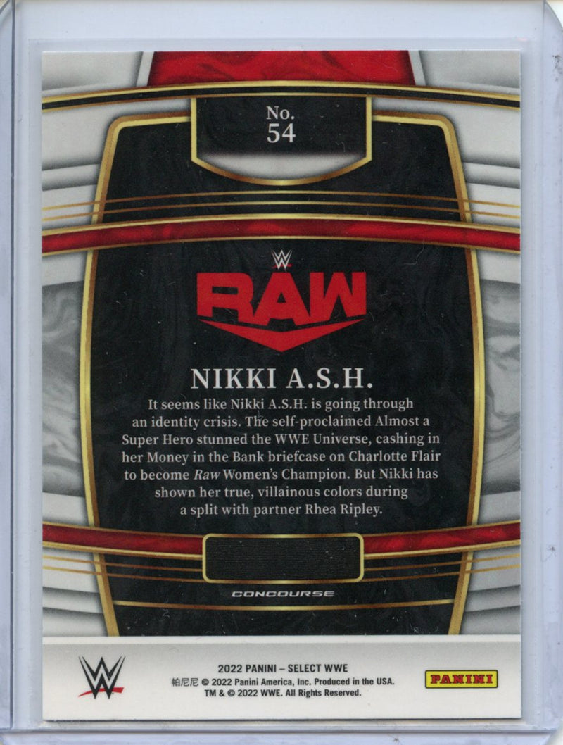 2022 Panini Select WWE Nikki A.S.H. Concourse