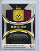 2022 Panini Prizm FIFA World Cup Qatar Iddrisu Baba