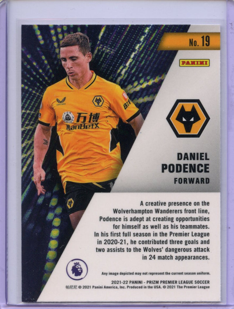 2021-22 Panini Prizm Premier League Daniel Podence Instant Impact