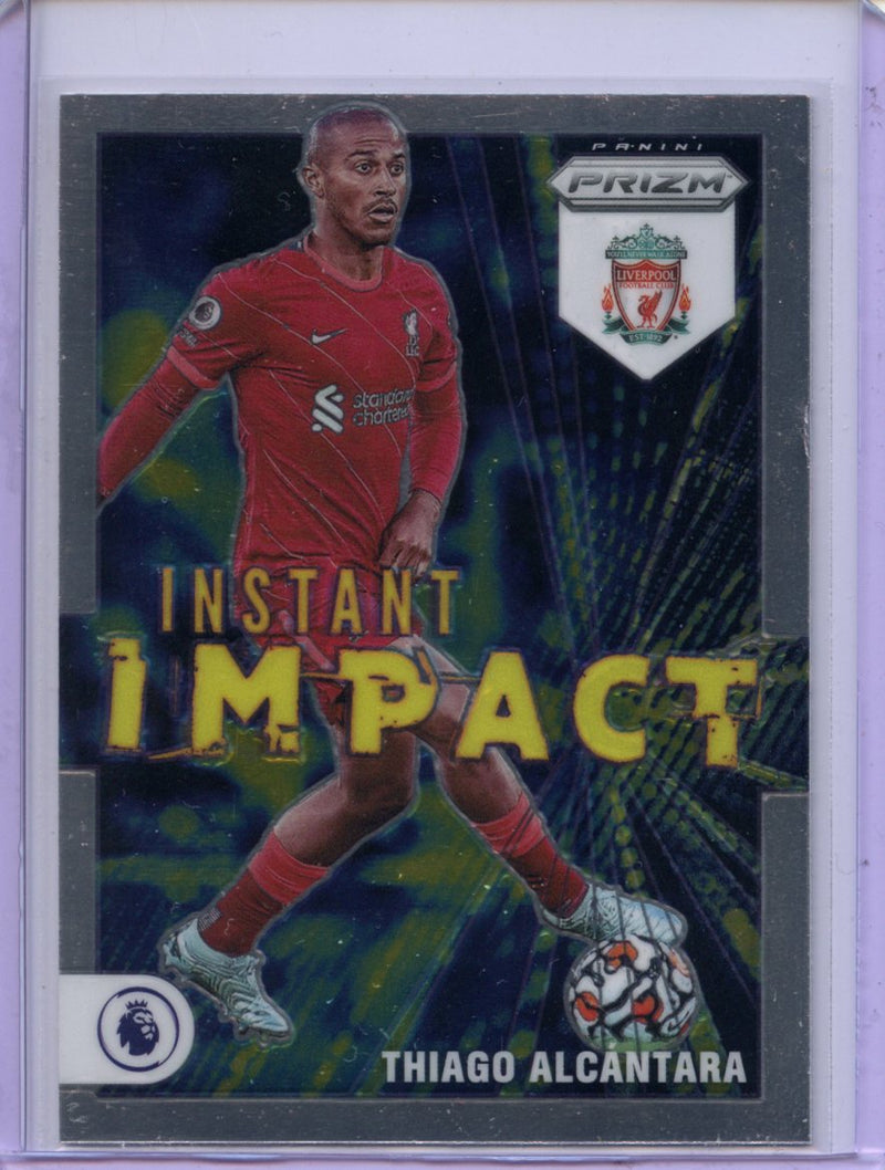 2021-22 Panini Prizm Premier League Thiago Alcantara Instant Impact