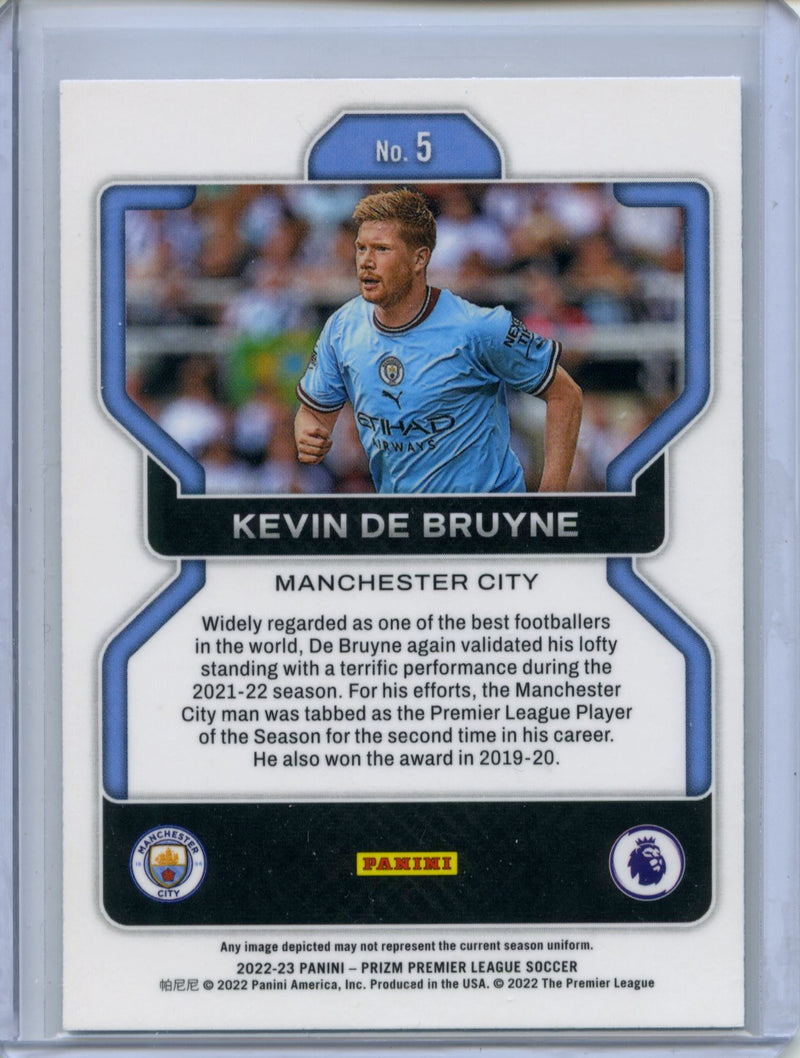 2022-23 Panini Prizm Premier League Kevin De Bruyne