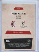 2025-26 Topps Chrome UEFA Club Comps Paolo Maldini Last Dance