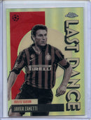 2025-26 Topps Chrome UEFA Club Comps Javier Zanetti Last Dance
