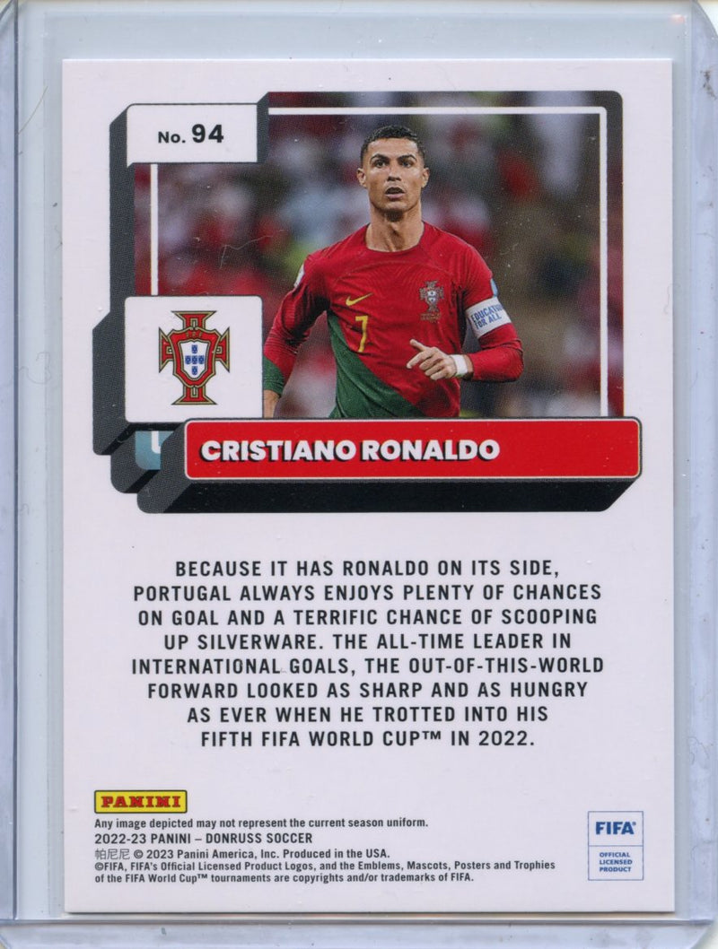 2022-23 Donruss FIFA Cristiano Ronaldo
