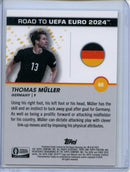 2023-24 Topps Pristine Road To Euro Thomas Muller