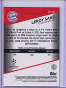2022-23 Stadium Club Chrome UEFA CC Leroy Sane Goal Force Prism Refractor 30/199