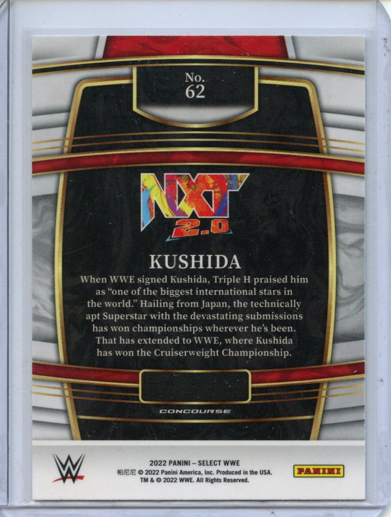 2022 Panini Select WWE Kushida Concourse