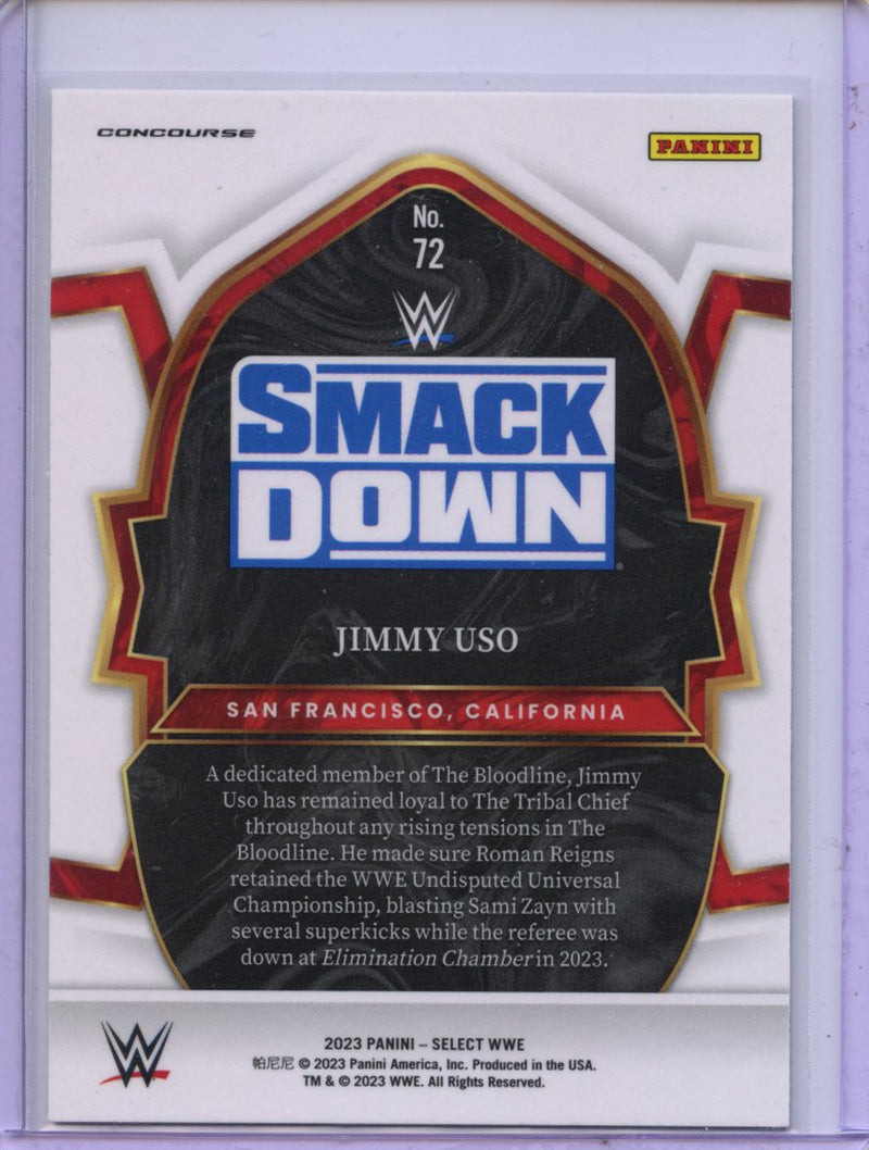 2023 Panini Select WWE Jimmy Uso Concourse