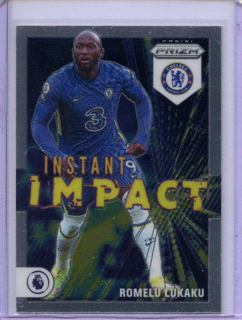 2021-22 Panini Prizm Premier League Romelu Lukaku Instant Impact