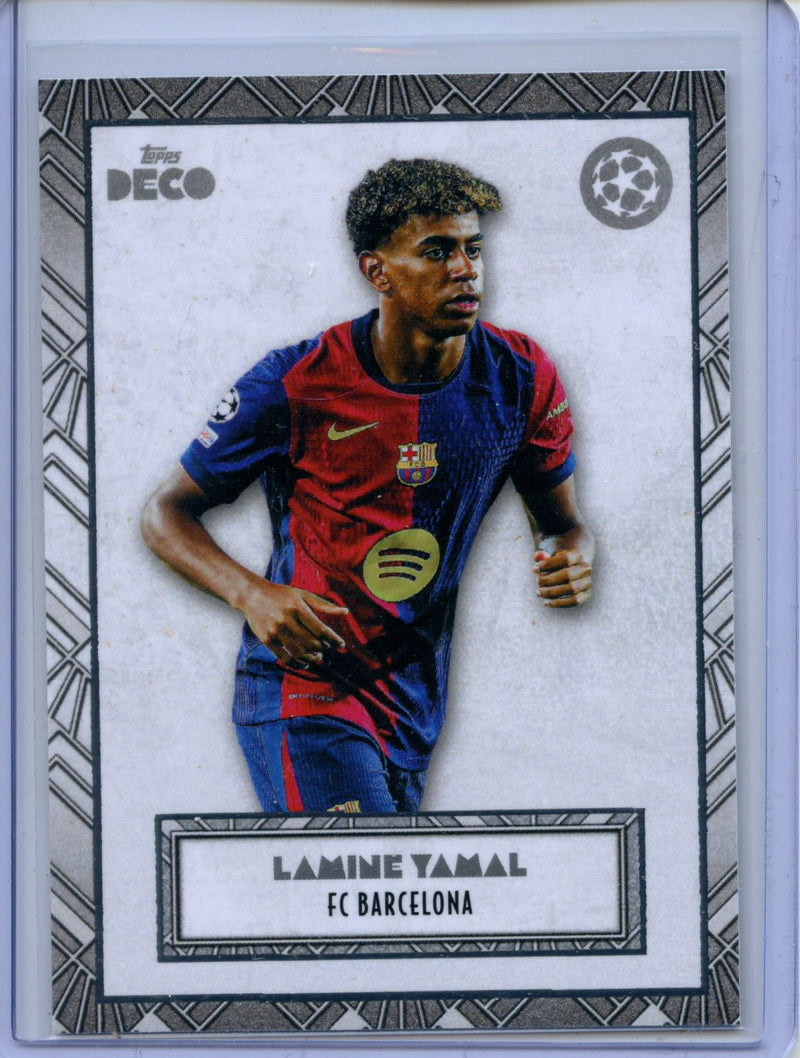 2024-25 Topps UEFA Deco Lamine Yamal Current Stars