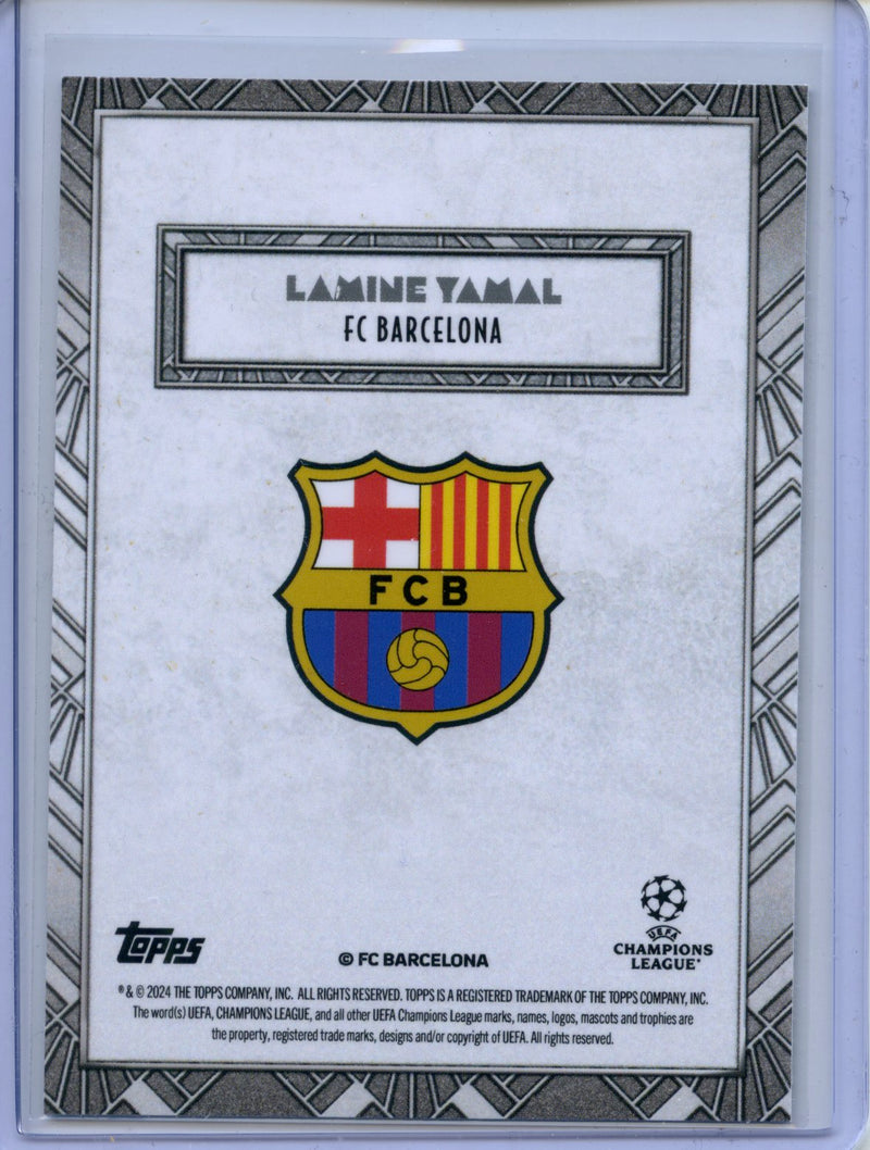 2024-25 Topps UEFA Deco Lamine Yamal Current Stars