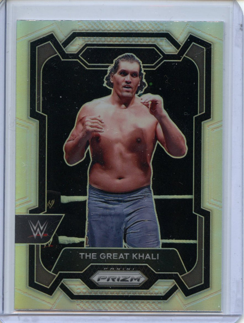 2024 Prizm WWE The Great Khali Silver Prizm