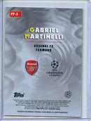 2025-26 Topps Chrome UEFA Club Comps Gabriel Martinelli Power Players