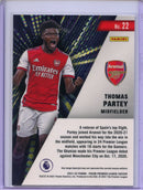 2021-22 Panini Prizm Premier League Thomas Partey Instant Impact