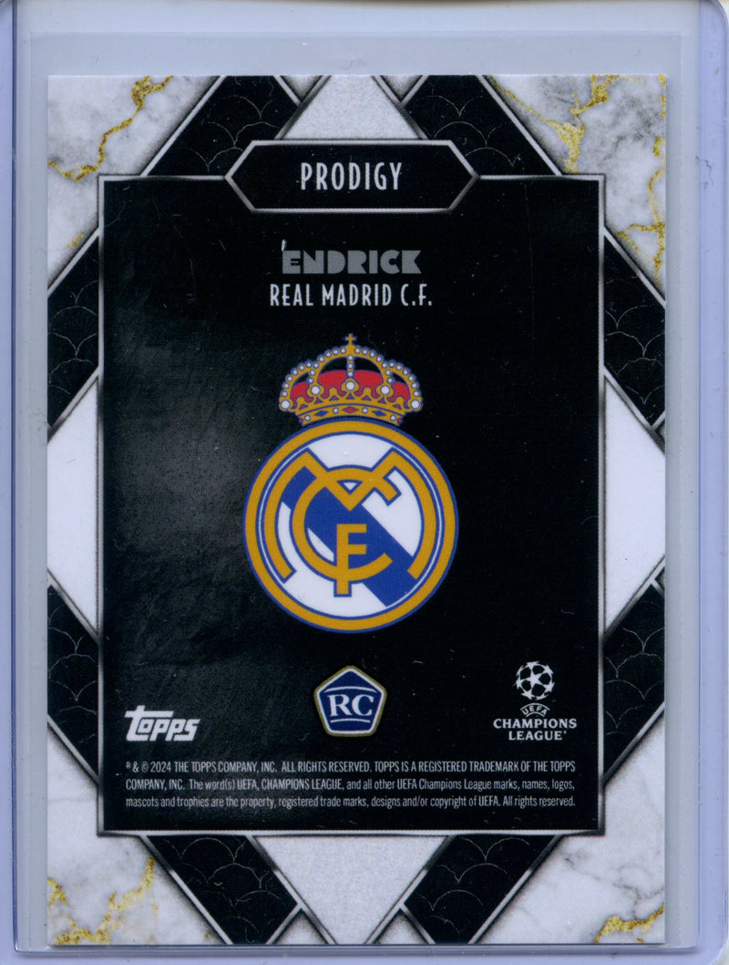 2024-25 Topps UEFA Deco Endrick Prodigy