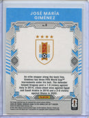 2025-26 Donruss Road to FIFA World Cup Jose Maria Gimenez Series Red