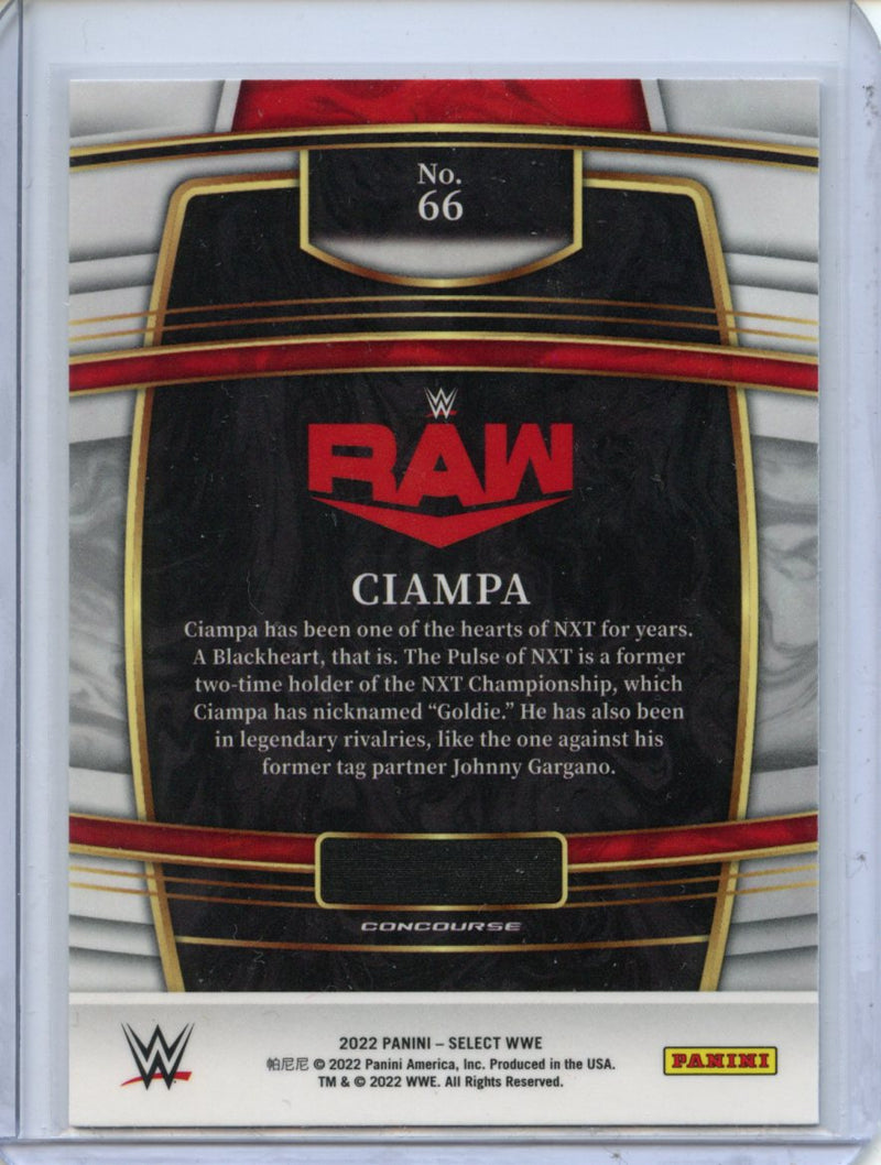 2022 Panini Select WWE Ciampa Concourse