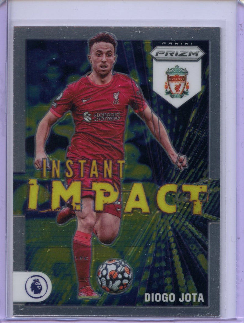 2021-22 Panini Prizm Premier League Diogo Jota Instant Impact